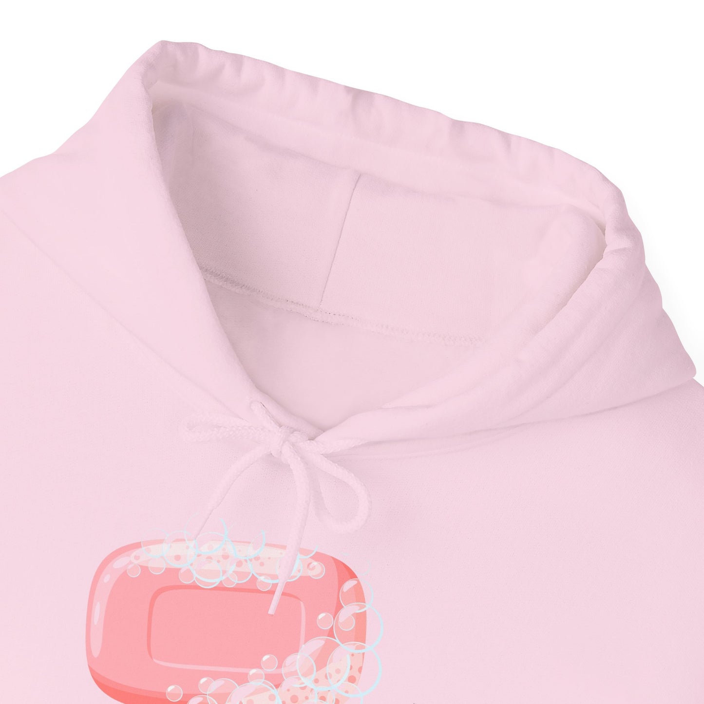 Cozy Unisex Hooded Sweatshirt with Playful Design, Casual Comfort, Gift for Friends, Homewear, Lounge Apparel