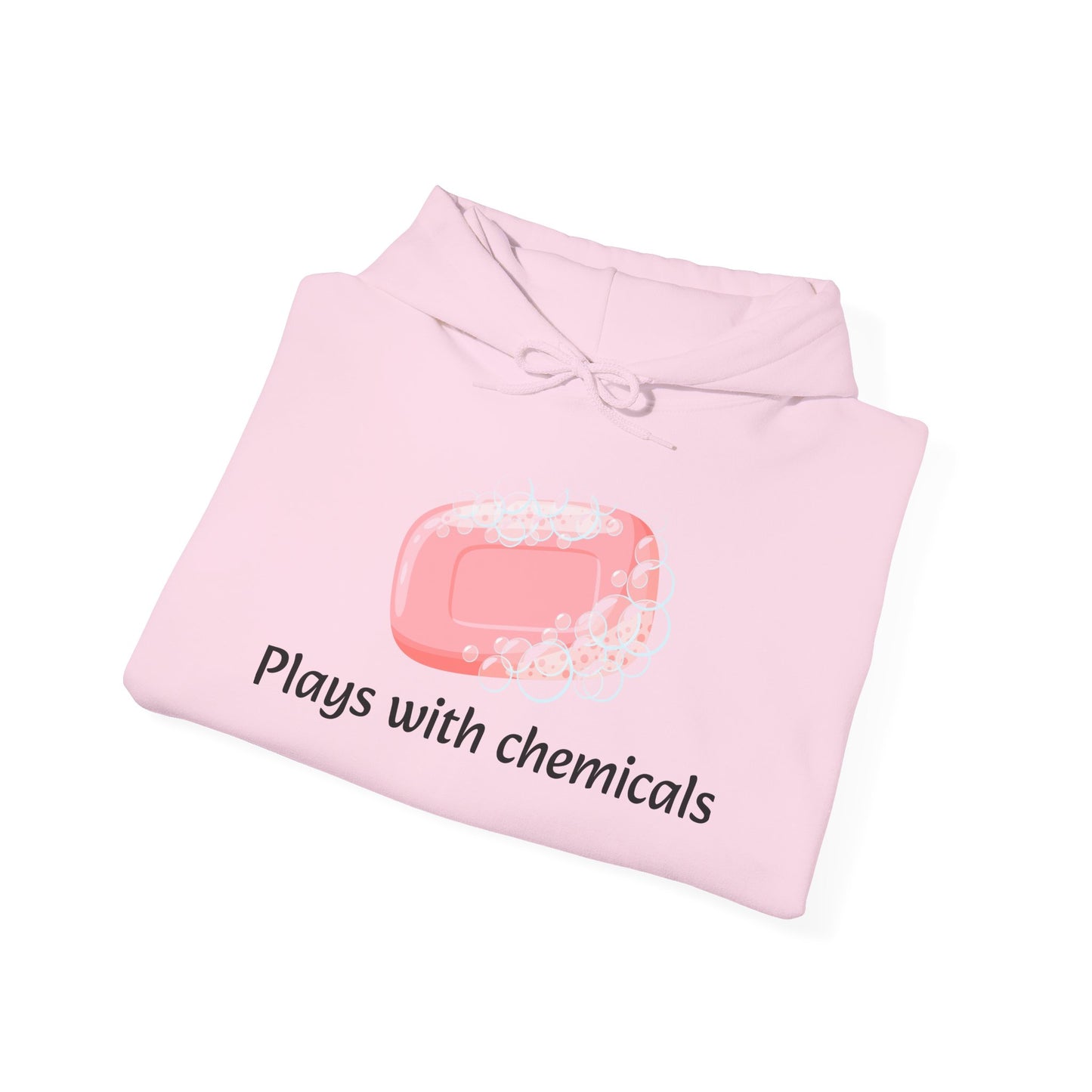 Cozy Unisex Hooded Sweatshirt with Playful Design, Casual Comfort, Gift for Friends, Homewear, Lounge Apparel
