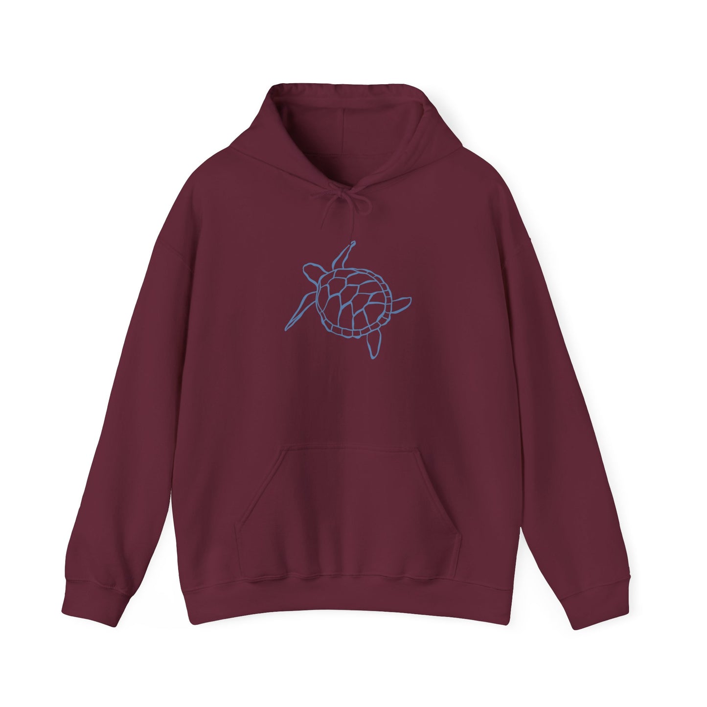 Cozy Sea Turtle Hoodie, Relaxing Sweatshirt for Ocean Lovers, Perfect Gift for Nature Enthusiasts, Beach Day Essential, Eco-Friendly Apparel