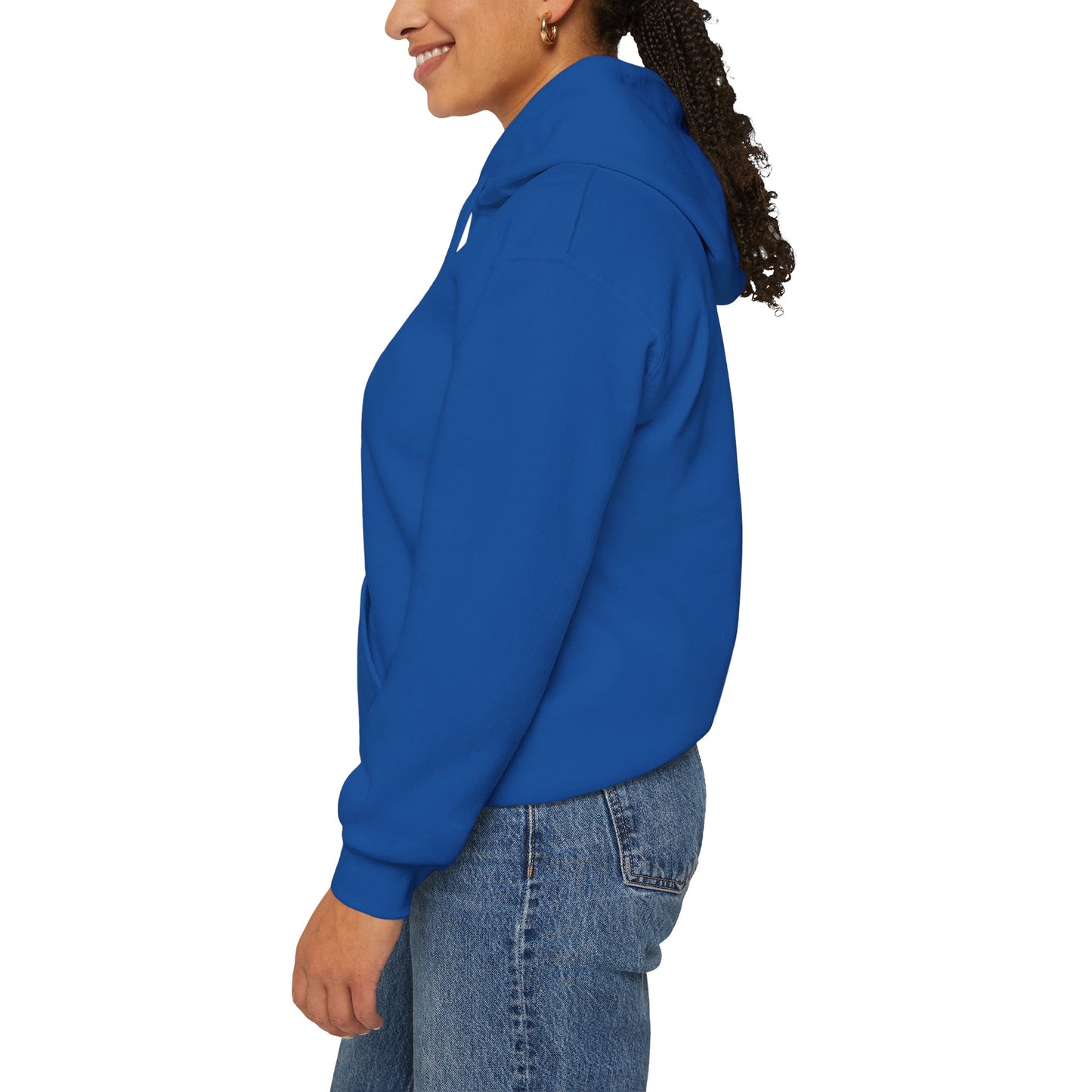 Cozy Unisex Hooded Sweatshirt with Playful Design, Casual Comfort, Gift for Friends, Homewear, Lounge Apparel