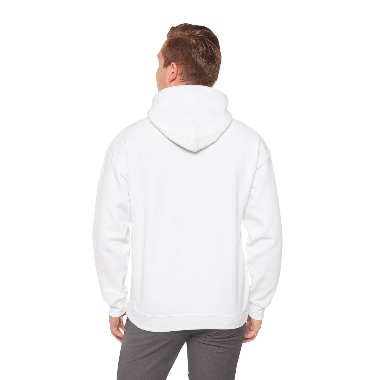 Cozy Unisex Hooded Sweatshirt with Playful Design, Casual Comfort, Gift for Friends, Homewear, Lounge Apparel
