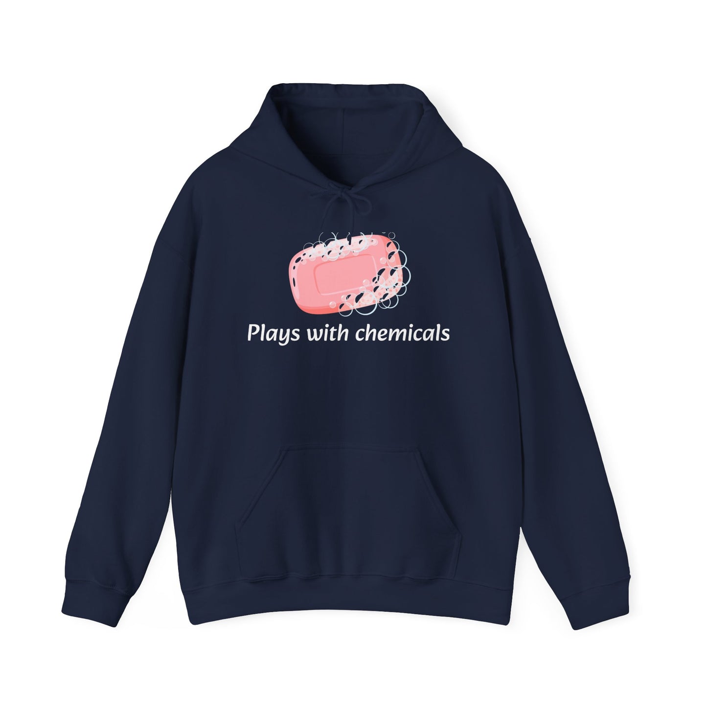 Cozy Unisex Hooded Sweatshirt with Playful Design, Casual Comfort, Gift for Friends, Homewear, Lounge Apparel