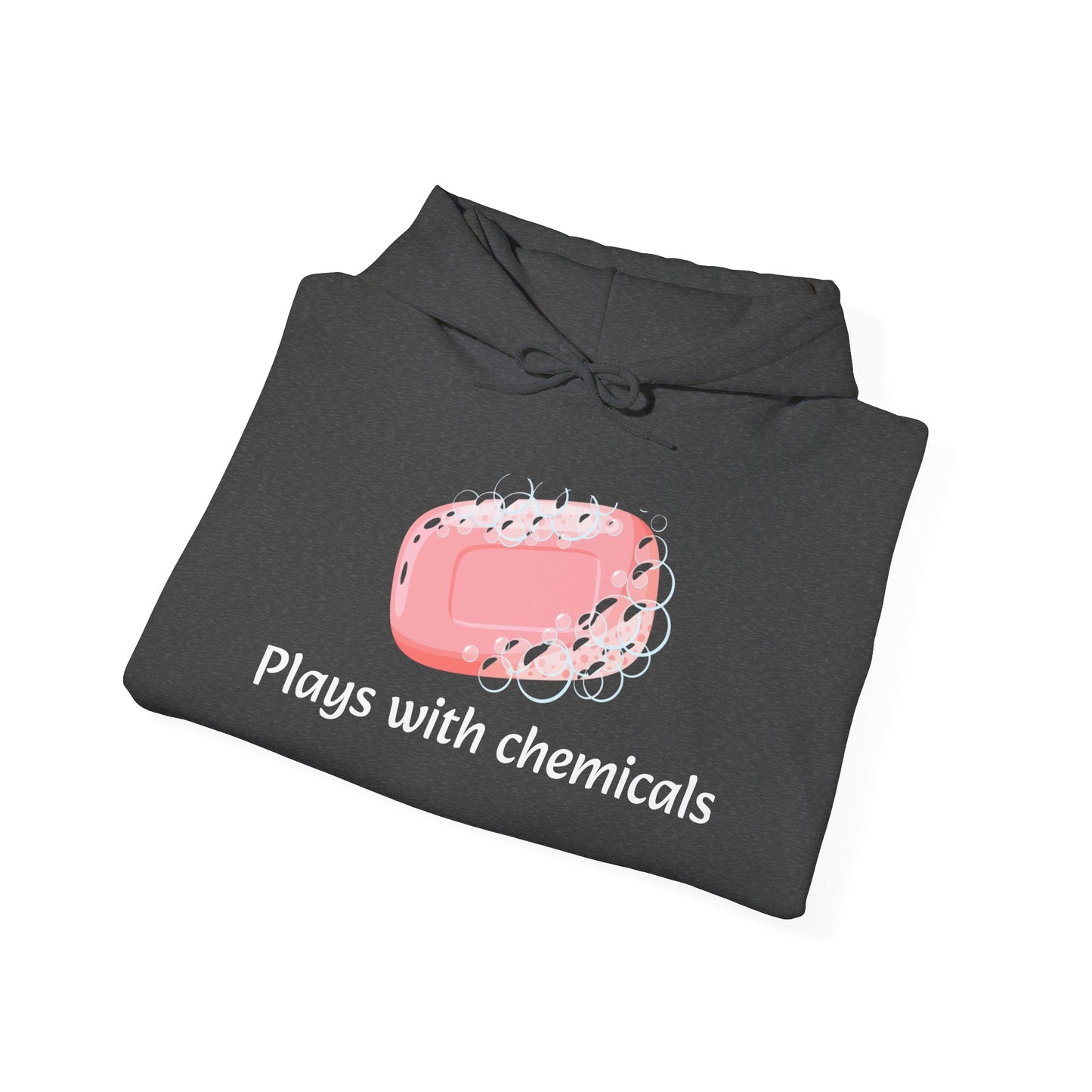 Cozy Unisex Hooded Sweatshirt with Playful Design, Casual Comfort, Gift for Friends, Homewear, Lounge Apparel