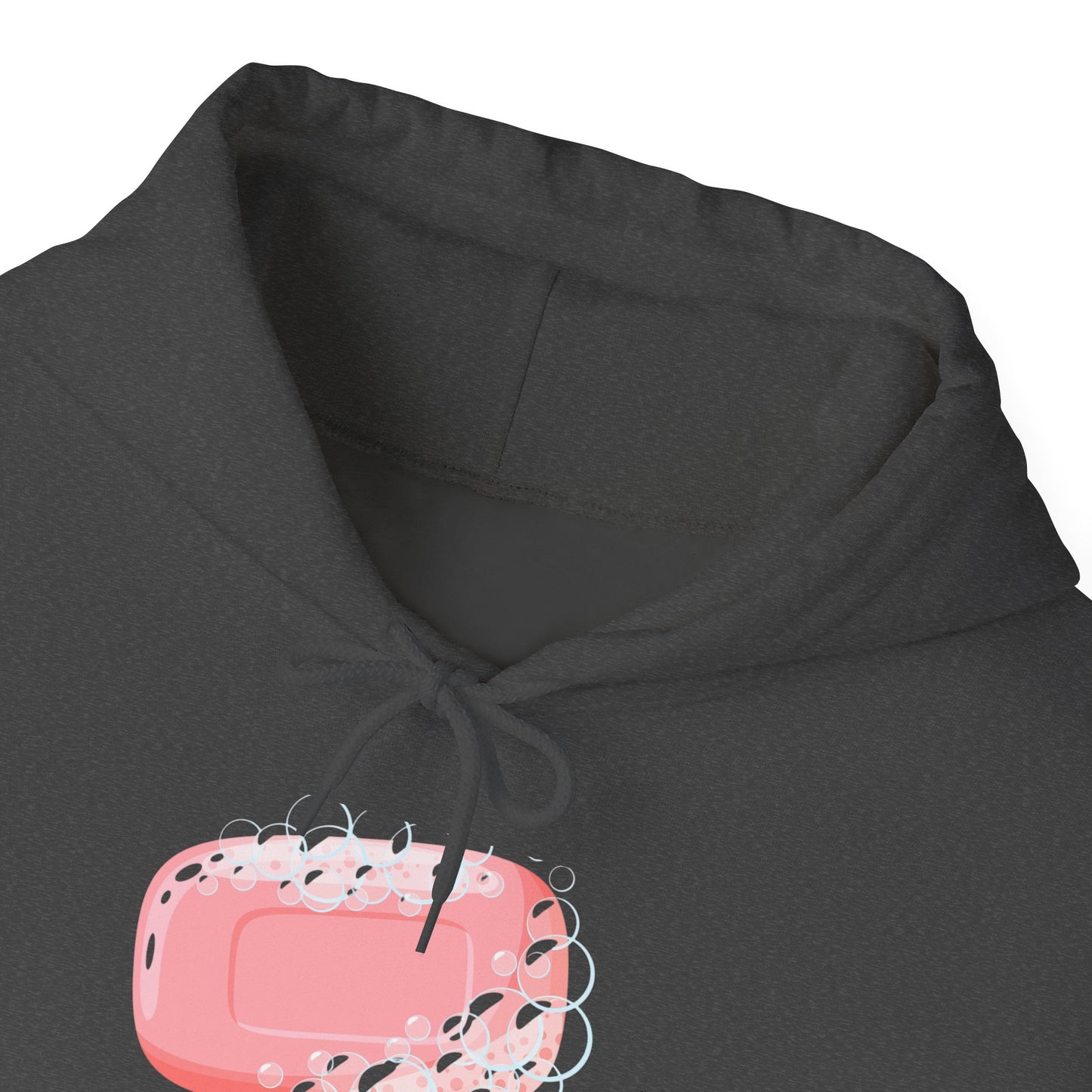 Cozy Unisex Hooded Sweatshirt with Playful Design, Casual Comfort, Gift for Friends, Homewear, Lounge Apparel