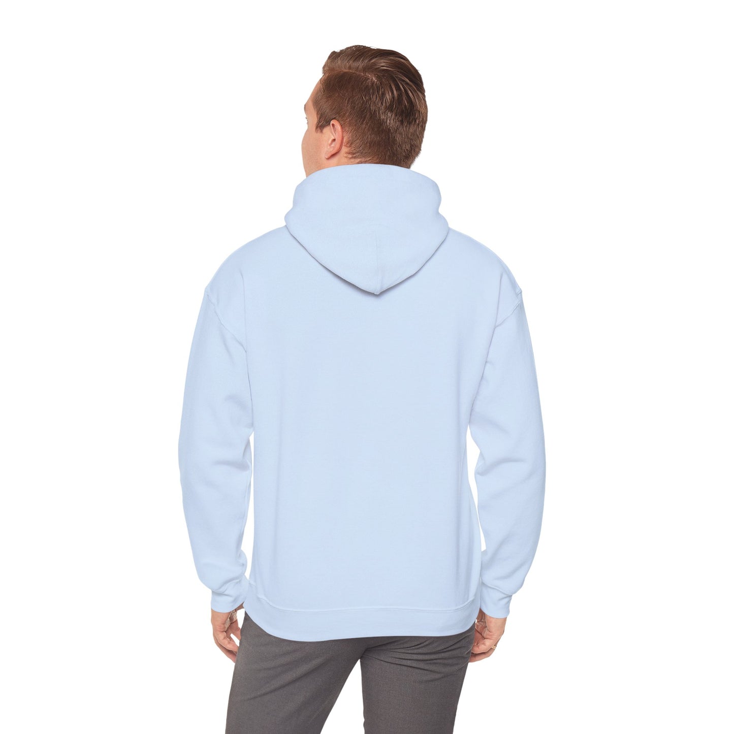Cozy Unisex Hooded Sweatshirt with Playful Design, Casual Comfort, Gift for Friends, Homewear, Lounge Apparel