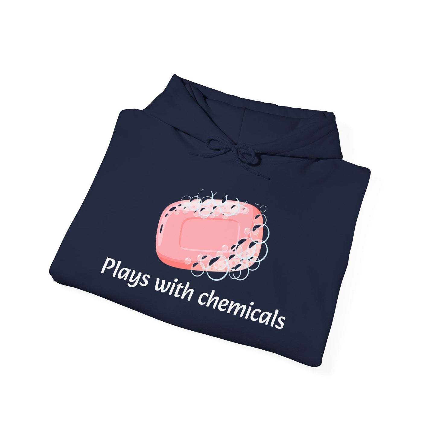 Cozy Unisex Hooded Sweatshirt with Playful Design, Casual Comfort, Gift for Friends, Homewear, Lounge Apparel