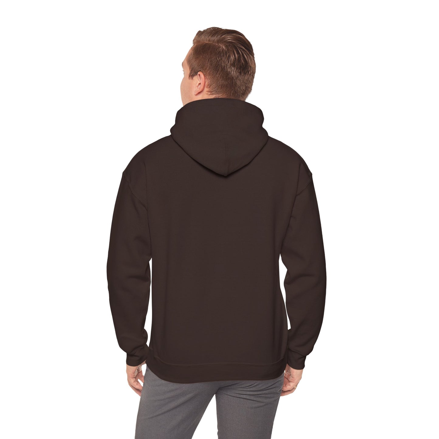 Cozy Unisex Hooded Sweatshirt with Playful Design, Casual Comfort, Gift for Friends, Homewear, Lounge Apparel