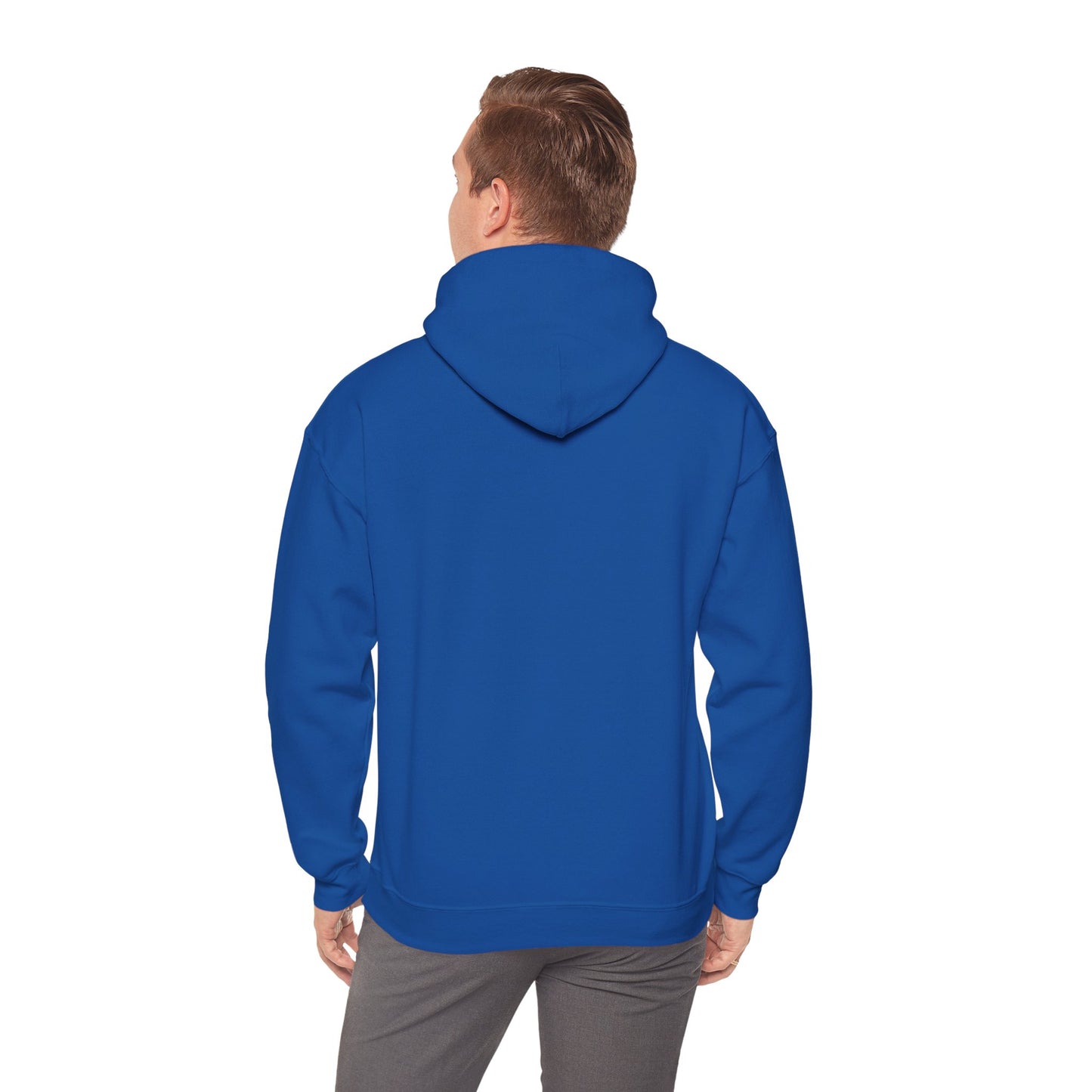 Cozy Unisex Hooded Sweatshirt with Playful Design, Casual Comfort, Gift for Friends, Homewear, Lounge Apparel