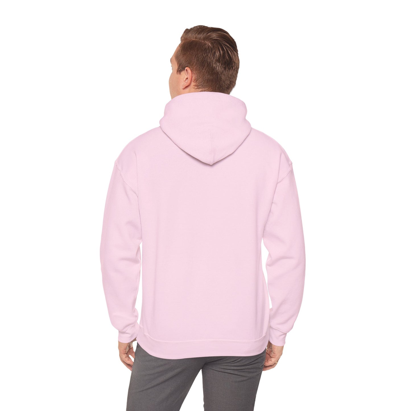 Cozy Unisex Hooded Sweatshirt with Playful Design, Casual Comfort, Gift for Friends, Homewear, Lounge Apparel