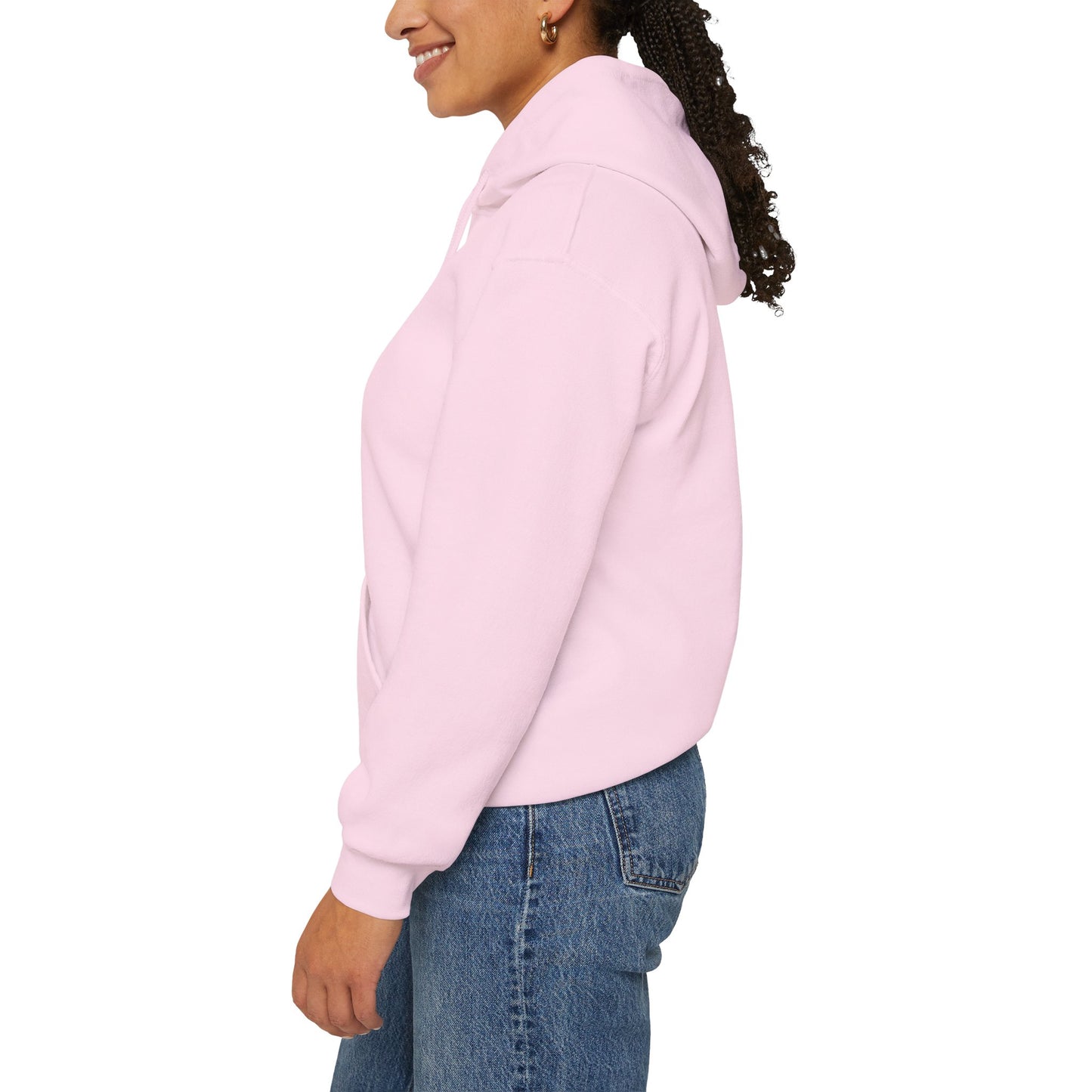 Cozy Unisex Hooded Sweatshirt with Playful Design, Casual Comfort, Gift for Friends, Homewear, Lounge Apparel