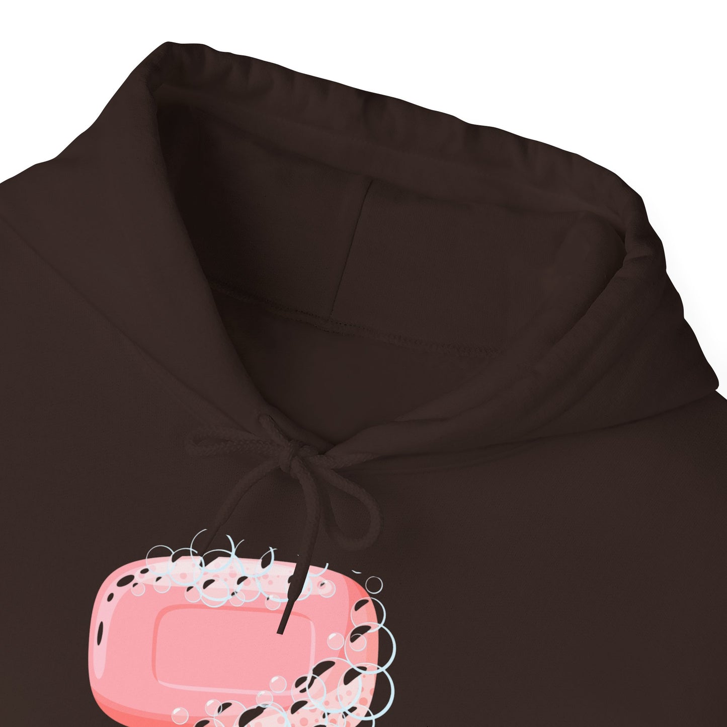 Cozy Unisex Hooded Sweatshirt with Playful Design, Casual Comfort, Gift for Friends, Homewear, Lounge Apparel