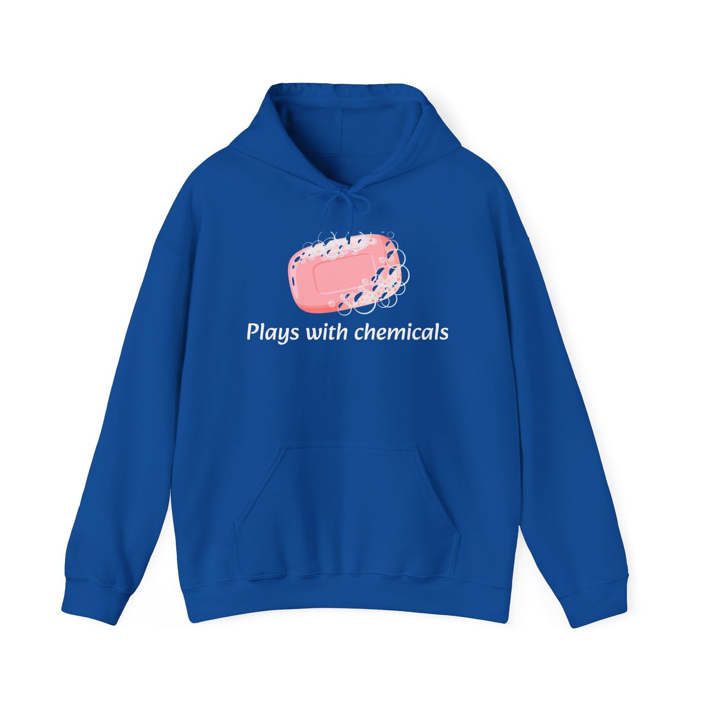 Cozy Unisex Hooded Sweatshirt with Playful Design, Casual Comfort, Gift for Friends, Homewear, Lounge Apparel