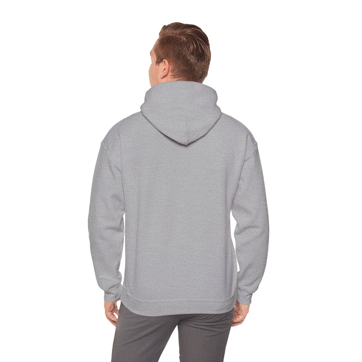 Cozy Unisex Hooded Sweatshirt with Playful Design, Casual Comfort, Gift for Friends, Homewear, Lounge Apparel