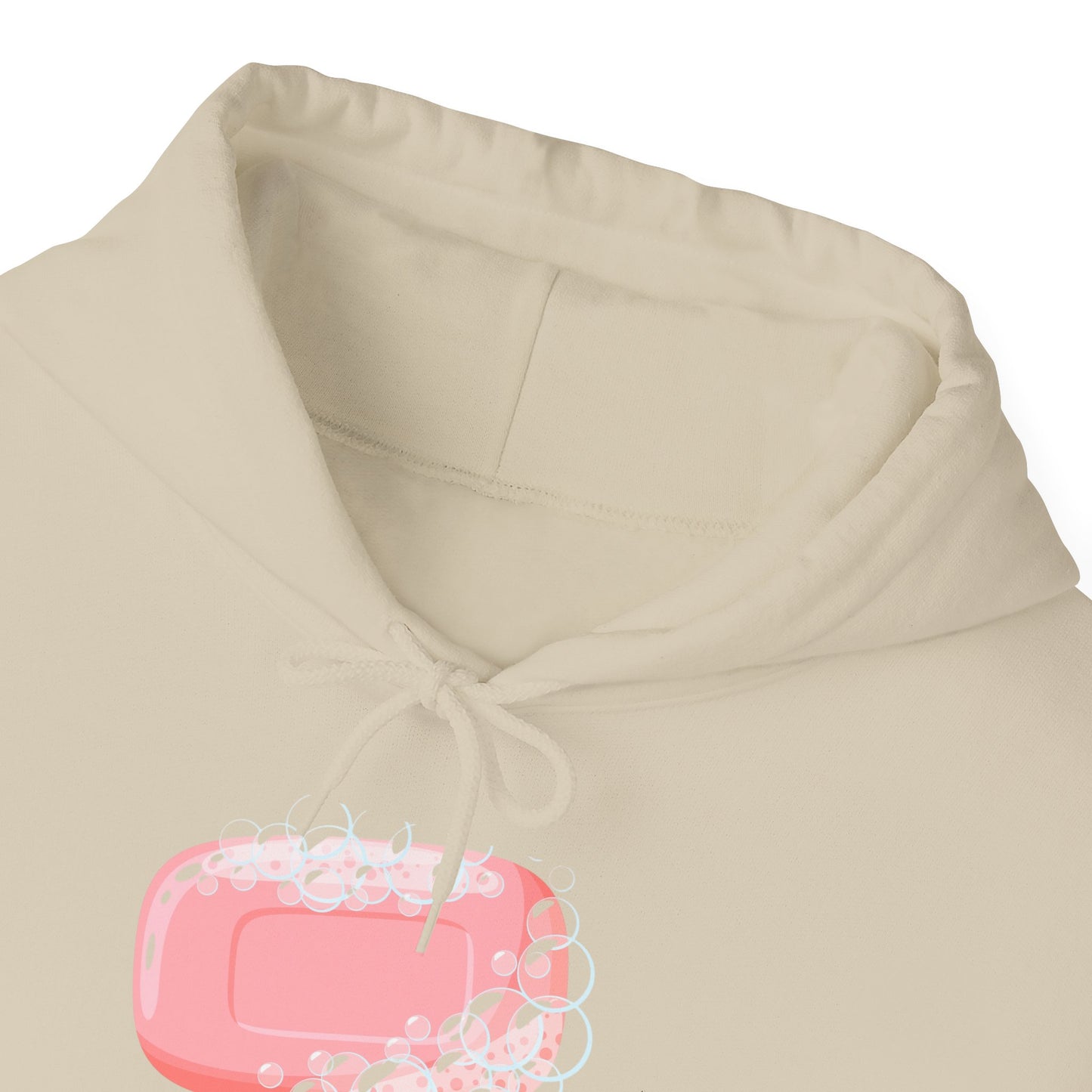 Cozy Unisex Hooded Sweatshirt with Playful Design, Casual Comfort, Gift for Friends, Homewear, Lounge Apparel