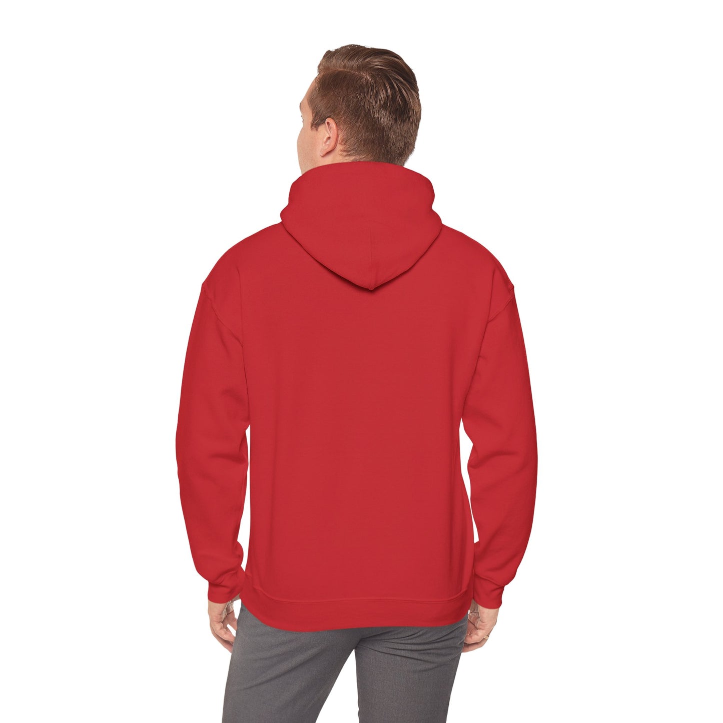 Cozy Unisex Hooded Sweatshirt with Playful Design, Casual Comfort, Gift for Friends, Homewear, Lounge Apparel