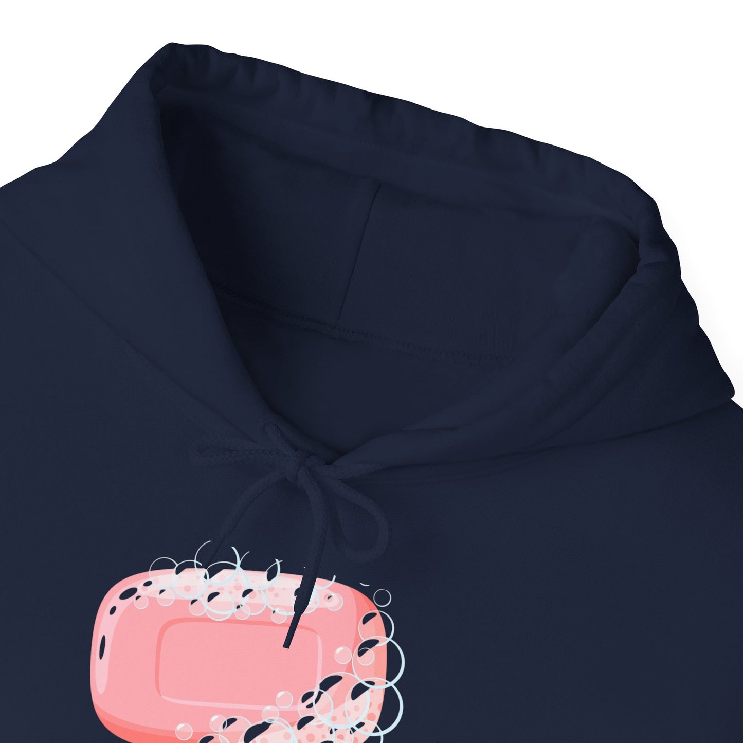 Cozy Unisex Hooded Sweatshirt with Playful Design, Casual Comfort, Gift for Friends, Homewear, Lounge Apparel
