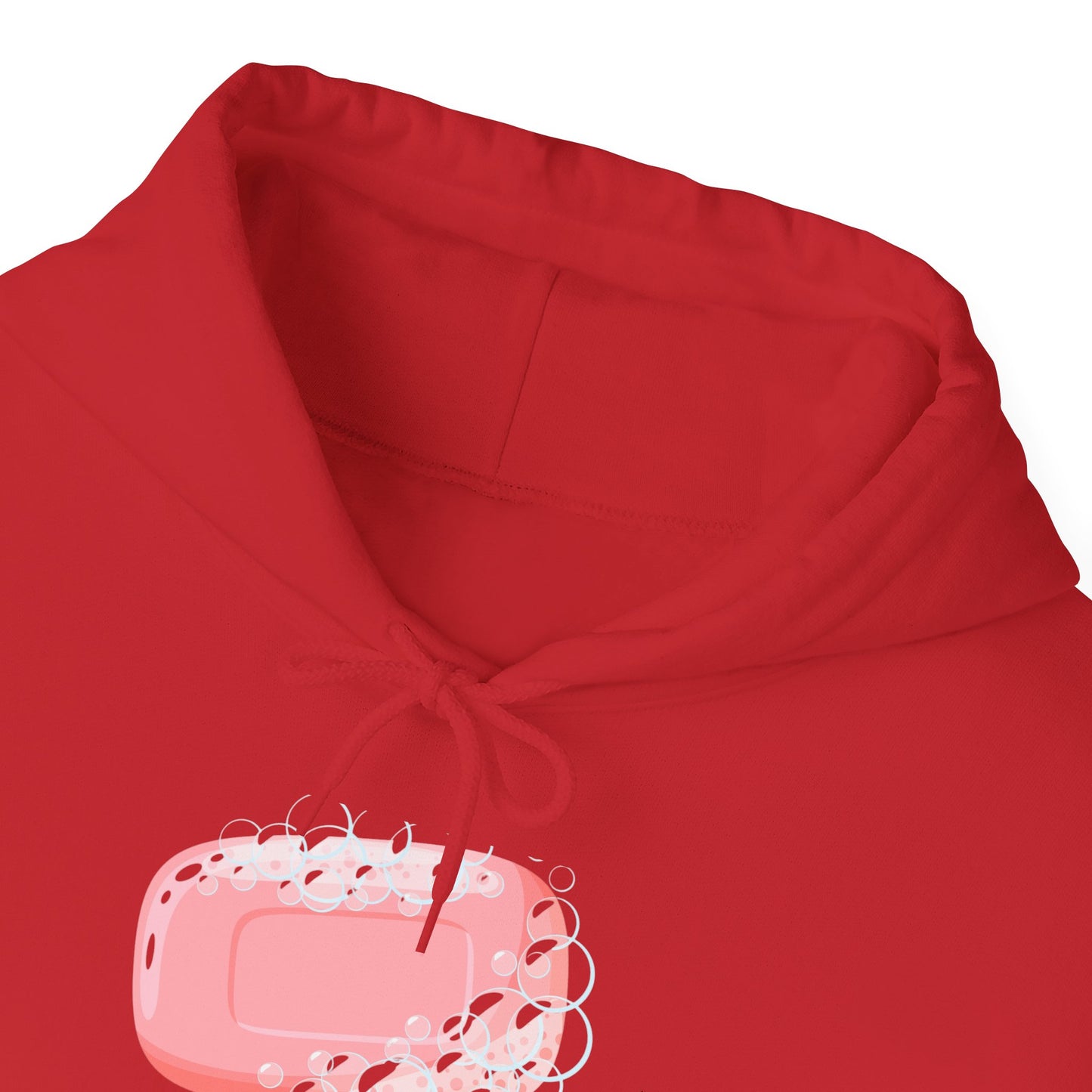 Cozy Unisex Hooded Sweatshirt with Playful Design, Casual Comfort, Gift for Friends, Homewear, Lounge Apparel