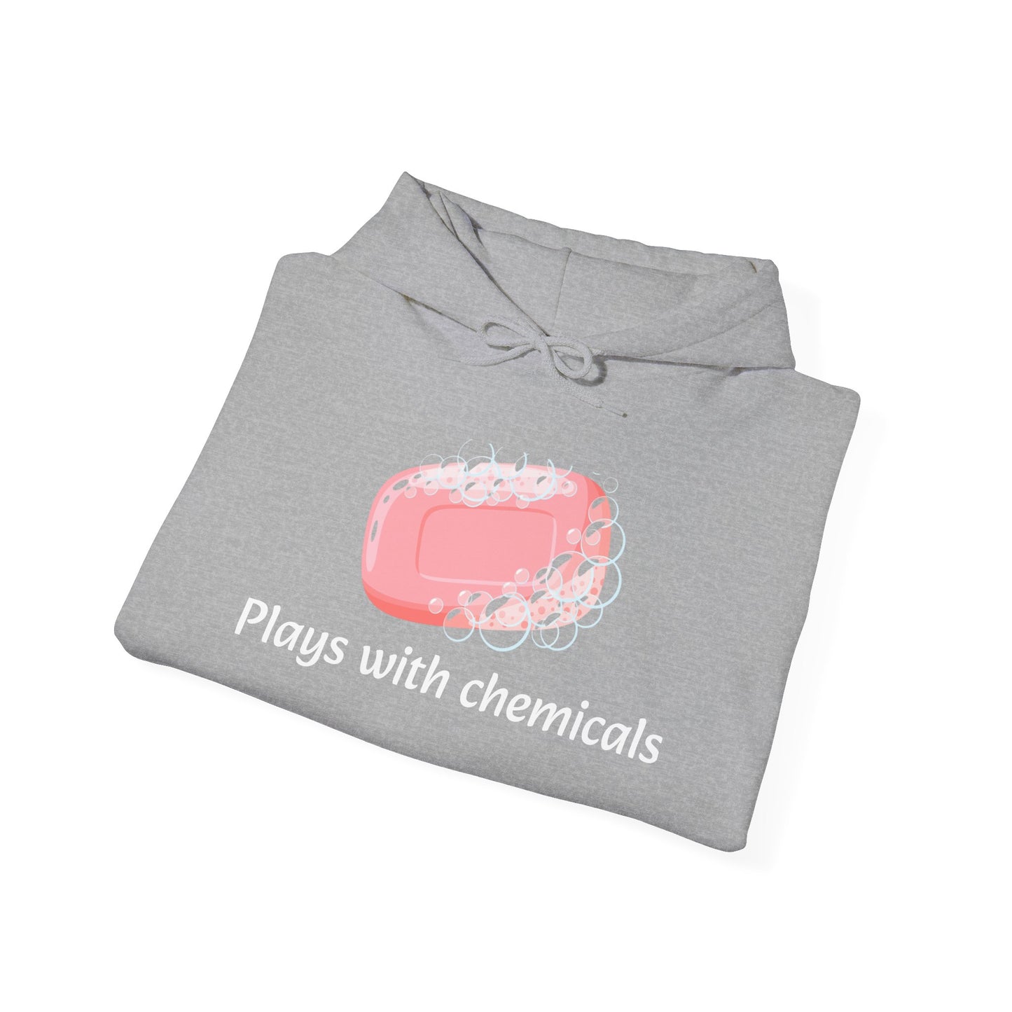 Cozy Unisex Hooded Sweatshirt with Playful Design, Casual Comfort, Gift for Friends, Homewear, Lounge Apparel