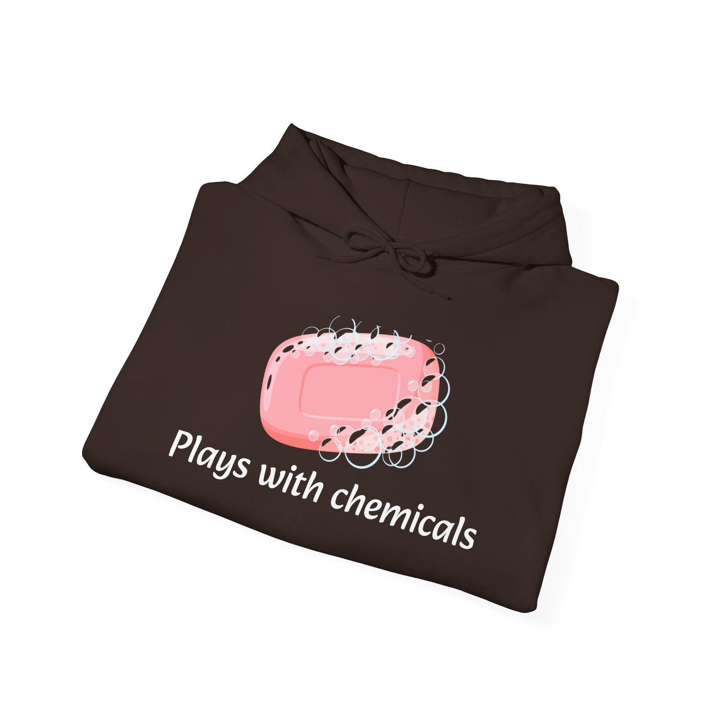 Cozy Unisex Hooded Sweatshirt with Playful Design, Casual Comfort, Gift for Friends, Homewear, Lounge Apparel