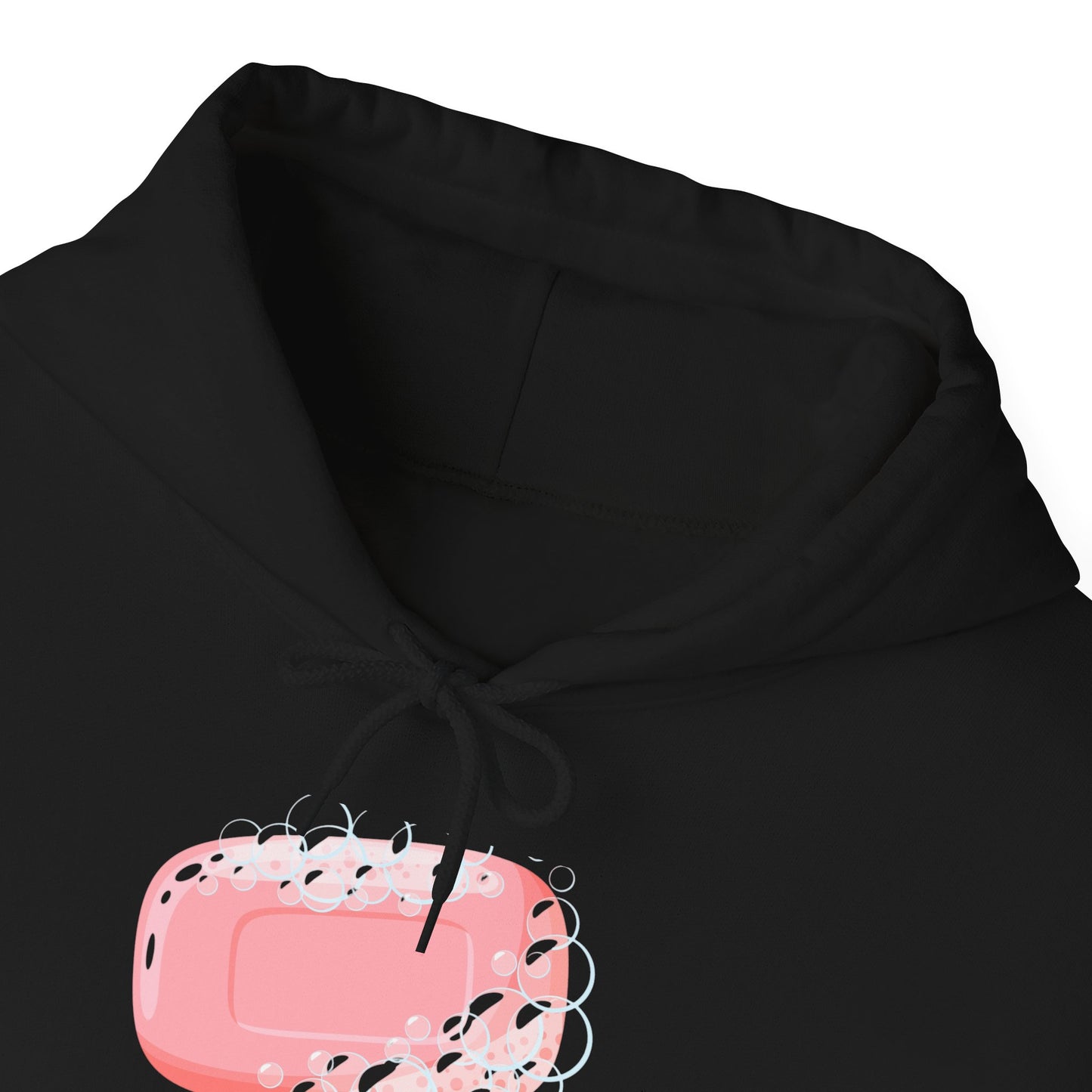 Cozy Unisex Hooded Sweatshirt with Playful Design, Casual Comfort, Gift for Friends, Homewear, Lounge Apparel