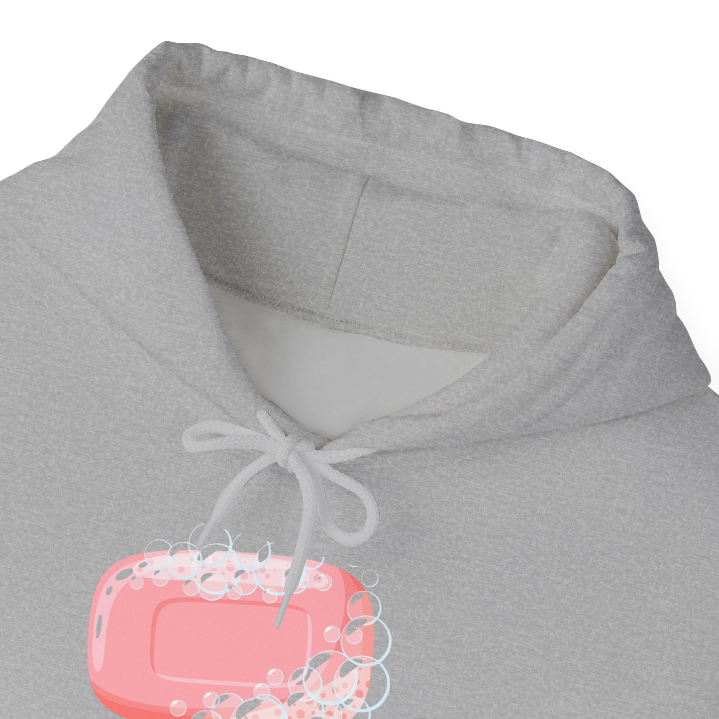 Cozy Unisex Hooded Sweatshirt with Playful Design, Casual Comfort, Gift for Friends, Homewear, Lounge Apparel
