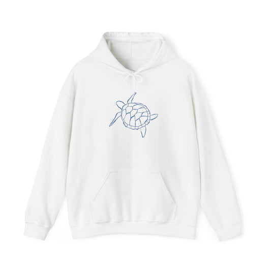 Cozy Sea Turtle Hoodie, Relaxing Sweatshirt for Ocean Lovers, Perfect Gift for Nature Enthusiasts, Beach Day Essential, Eco-Friendly Apparel