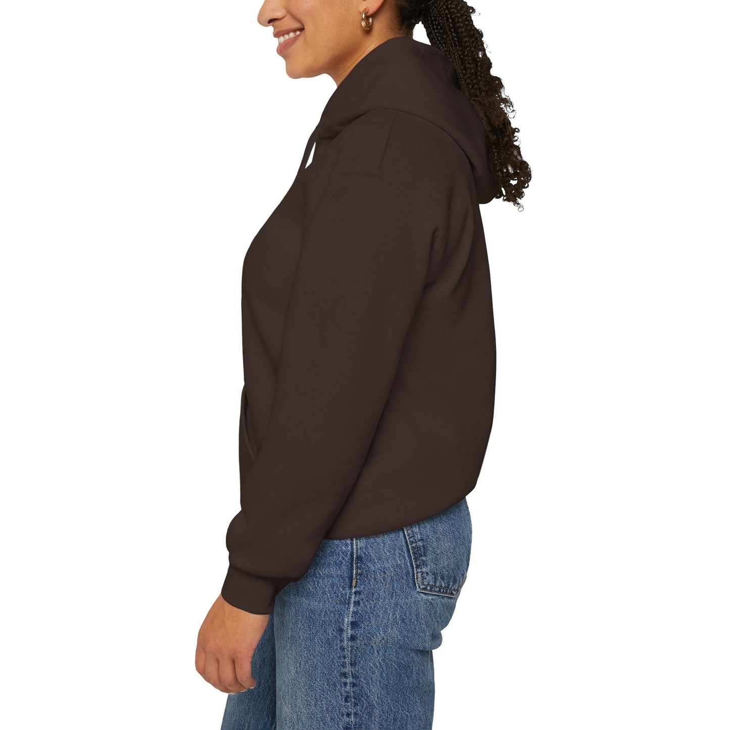 Cozy Unisex Hooded Sweatshirt with Playful Design, Casual Comfort, Gift for Friends, Homewear, Lounge Apparel