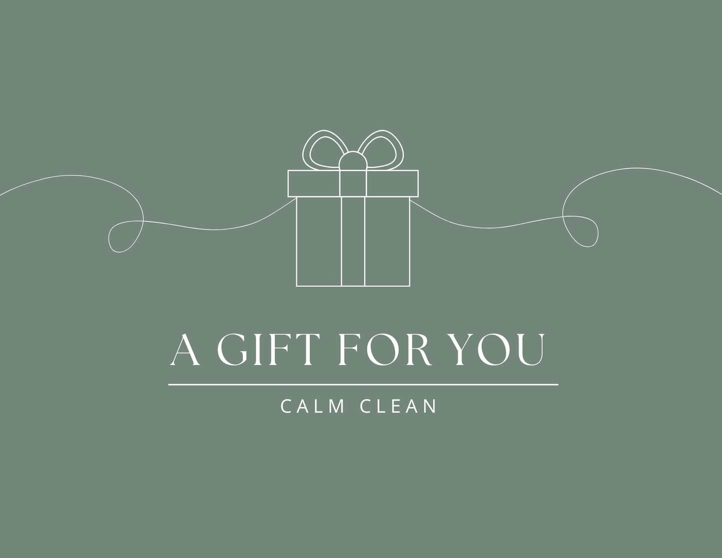 Calm Clean Gift Card