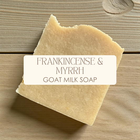 Frankincense & Myrrh Goat Milk Soap